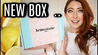 Lemonade Box September Unboxing Willow Biggs