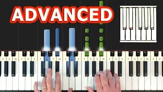 Greensleeves - Piano Tutorial Easy - How To Play (Synthesia)