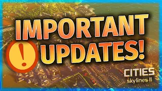 Cities Skylines 2 - BIG Game Patch & Important News UPDATES