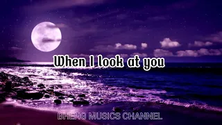 WHEN I LOOK AT YOU - MILEY CYRUS (COVER BY: STEPHEN SCACCIA) LYRICS VIDEO @bhengmusicschannel