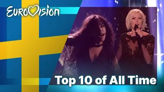 [OUTDATED] Top 10 ESC Songs Ever: Sweden | Best Swedish Eurovision Songs