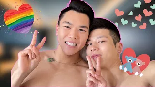 "Why Are We Always Naked?" 😳 Dinner with BF’s Parents ❤️️ Gay Couple Vietnam Travel Vlog BL Boy Love