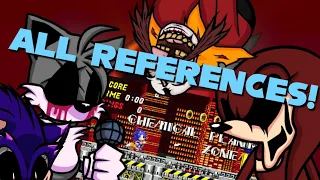 EVERY SINGLE REFERENCE (that i know) of Triple Trouble | Sonic.exe Mod Round 2