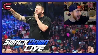 Kevin Owens Pipebomb Reaction |SD Live July 9th 2019|