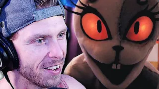 Vapor Reacts to FNAF SECURITY BREACH MUSICAL by Random Encounters REACTION!