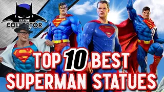 Top 10 BEST Superman Statues Of All Time!