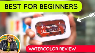 CHEAP Watercolor Set for Beginners ~ Unboxing + Review