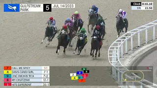 Gulfstream Park Carrera 5 - 14 de Julio 2023