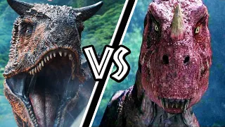 CARNOTAURUS VS CERATOSAURUS ¿Quién Gana? | Versus