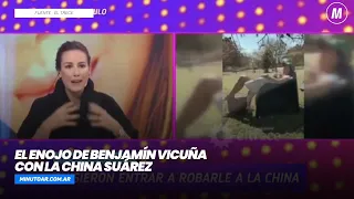 El enojo de Benjamín Vicuña con la China Suárez - Minuto Argentina