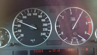 BMW E39 530D TOURING ACCELERATION 0-100KM/H - STOCK 184HP