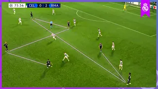 BEAUTIFUL TEAM GOAL by Hazard | Celtic - Real Madrid