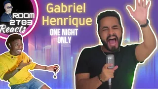 Gabriel Henrique - One Night Only - Jennifer Hudson Cover! First Time Reaction... WOW! 💯🔥