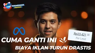 Cuma Rubah Hal Ini, Biaya Iklan FB ADS Langsung Murah Banget