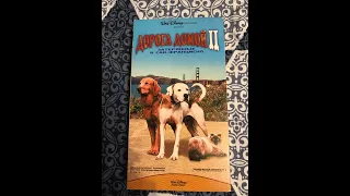 Реклама на VHS «Дорога Домой-2:Затерянные в Сан-Франциско» от Видеосервис