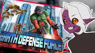 React to Earth Defense Force 5 Review - SsethTzeentach