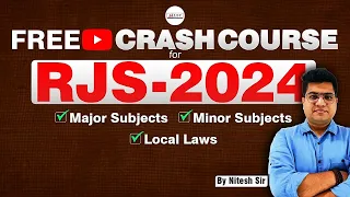 New Crash Course Playlist for RJS, Announcement by Nitesh Sir ALEC Judiciary #alecforjudiciary