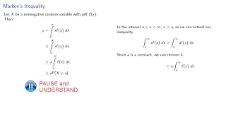 Markov's Inequality