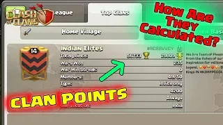 HOW ARE CLAN POINTS CALCULATED ? Clan Pushing Tournaments 🏆