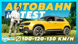 JEEP AVENGER AUTOBAHN-TEST | So viel Reichweite schafft der kompakte Elektro-Jeep