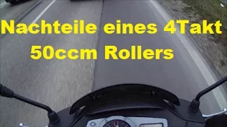 Nachteile eines 4Takt 50ccm Rollers