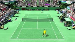 Novak Djokovic vs Roger Federer (Virtua Tennis 4 - PC Gameplay)