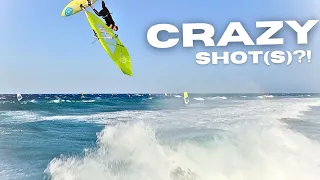 FLYING IN A MINEFIELD - CRAZY DRONE WINDSURFING