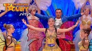 The young creative team with an incredibly beautiful dance on Ukraine's Got Talent.