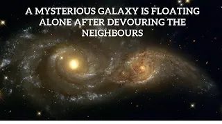 A Mysterious Galaxy is Floating Alone After Devouring the Neighbours