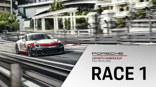 🎮 LIVE Esports-Rennen 1+2 | #1 Spa-Francorchamps | Porsche Esports Carrera Cup Deutschland 2021