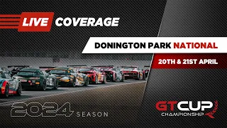 ROUND 3 LIVE | Sunday Endurance Race | Donington Park | GT Cup 2024 Season