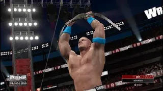 WWE 2K16: WWE Undisputed Championship Table Match: John Cena VS The Undertaker