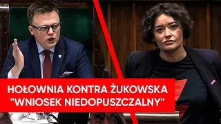 "Ten wniosek jest niedopuszczalny". Żukowska wbiła szpilę Hołowni: Uśmiechnięta chłodnia