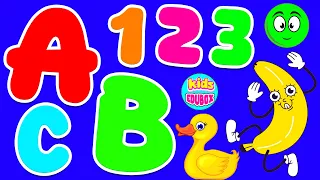 ABC, 123 & Shapes Learning Videos For Preschool | ABC And One Two Three | ABC Phonics Song