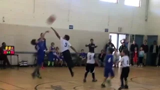 March Madness | Boy Sinks 2 Half-Court Shots to Win Championship