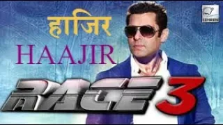 Race 3: Haajir Song | Salman Khan| Katrina kaif | Anil K| Bipasha |  Saif Ali Khan | Johnny Lever