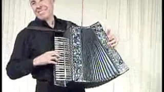 Ramzan Paskayev playing acordeon