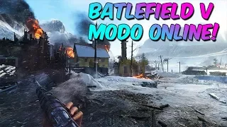 BATTLEFIELD V - PRIMEIRA VEZ NO ONLINE