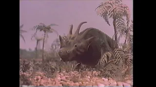 Journey to the Beginning of Time [1955] - Styracosaurus Screen Time