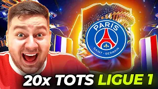 TOTS 96+ LIGUE1 & FRANCJA 96+! OMG! 20 PACZEK Z TOTSEM LIGUE 1 EA FC 24