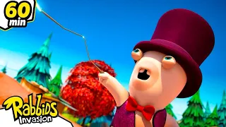 Rabbids' Amazing Circus | RABBIDS INVASION | 1H New compilation | Cartoon for kids