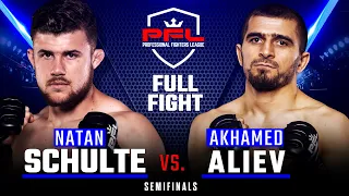 Full Fight | Natan Schulte vs Akhmed Aliev (Lightweight Semifinals) | PFL 8, 2019