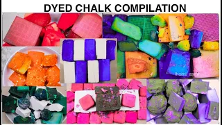 Variety Dyed Gymchalk Crush Compilation | 1 Hour Long | Satisfying ASMR