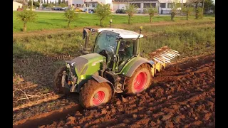 Plowing with Fendt 313Vario + moro warrior 3 furrow plough