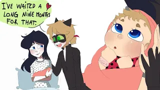 Marinette & Adrien HAVE A BABY! Miraculous Ladybug Comic Dub Movie