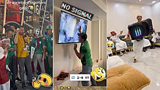 Los MEJORES MOMENTOS de MEXICANOS 🔥 en QATAR MUNDIAL 2022 😂 #4