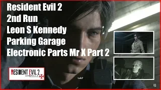 Resident Evil 2 2nd Run Leon S Kennedy Parking Garage Electronic Parts Mr X Part 2