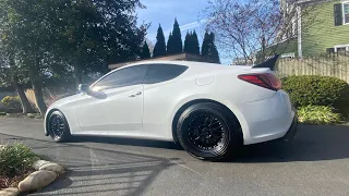 Genesis Coupe 3.8 ECU+TCU tuned by Alphaspeed(60-130 pulls+pops and bangs+sound clips)