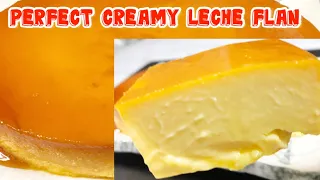 SECRET ON HOW TO MAKE PERFECT SUPER CREAMY DELICIOUS LECHE FLAN