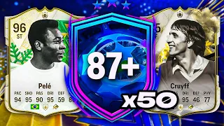 50x 1 OF 4 87+ ICON PLAYER PICKS! 😲 FC 24 Ultimate Team